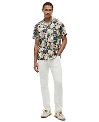 Tommy Hilfiger Men's Floral Short-Sleeve Shirt