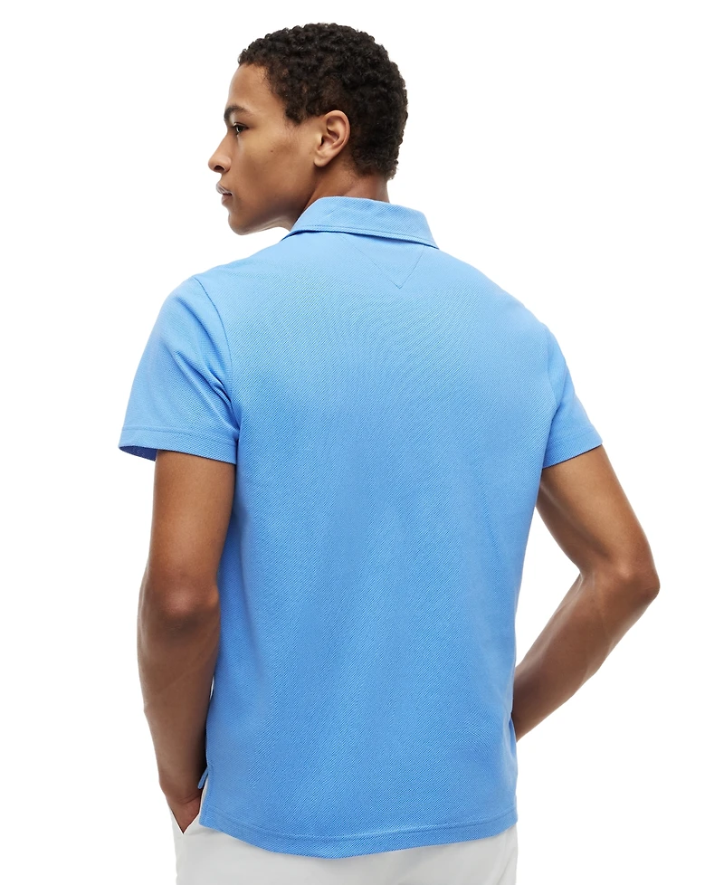 Tommy Hilfiger Men's Mesh Regular-Fit Polo Shirt