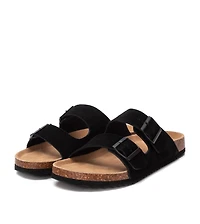 Xti Men's Cork Footbed Suede Leather Sandals