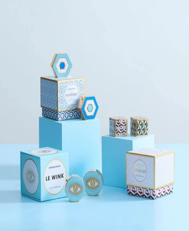Jonathan Adler Newport 2-Pc. Salt & Pepper Shaker Set