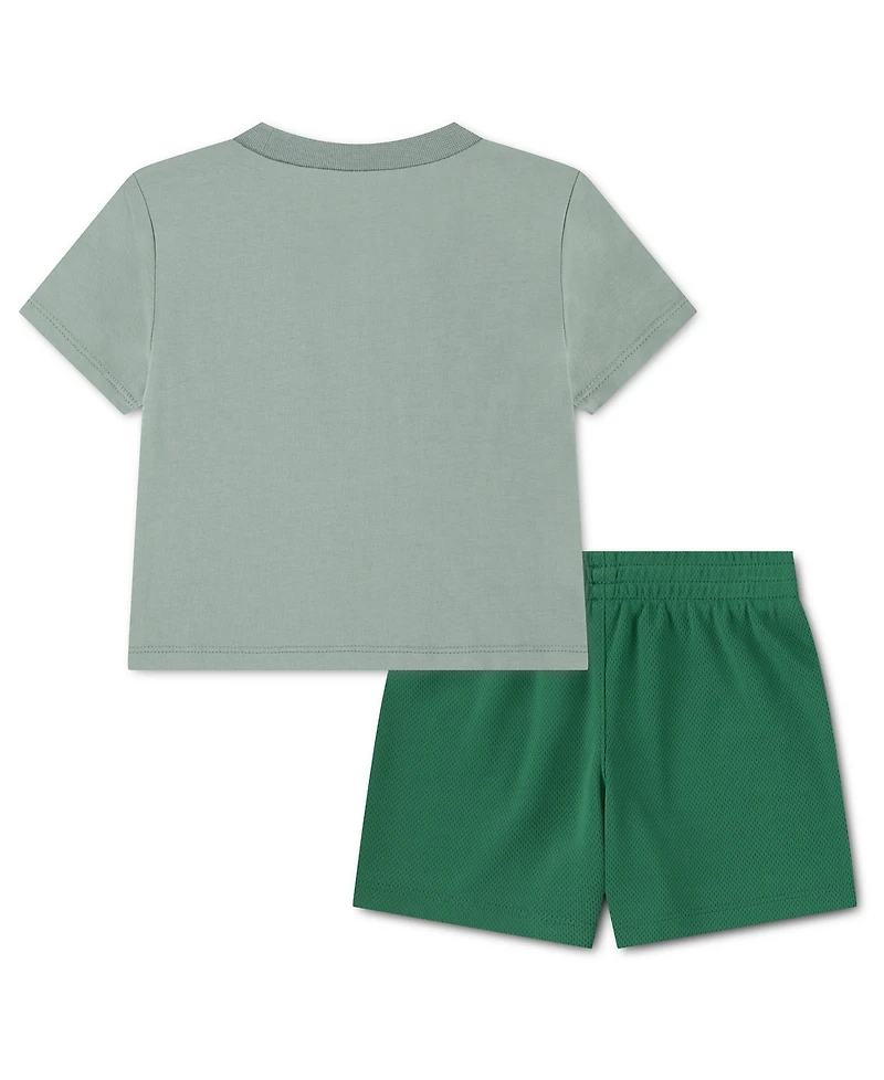 Nike Baby Boys 2-Piece Graphic T-Shirt and French Terry Shorts Set
