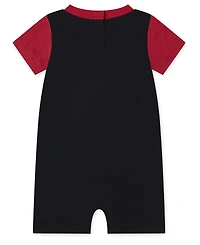Jordan Baby Boys' Brooklyn Essentials Short-Sleeve Romper