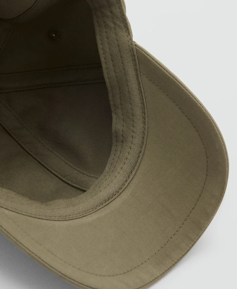 Mango Men's Plain Cotton Hat