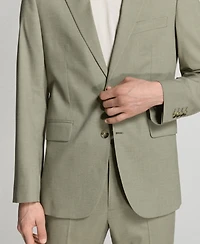 Mango Men's Milan Slim-Fit Suit Blazer