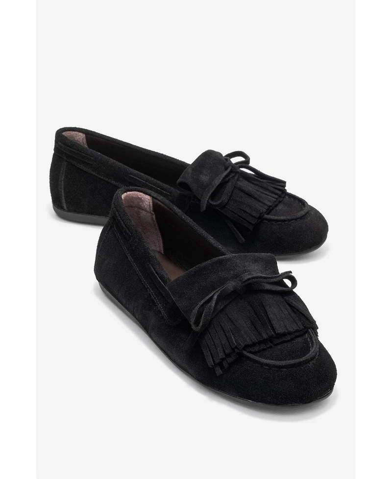 Forever and Always Shoes Axeli Leather Tassel Loafer (Women)