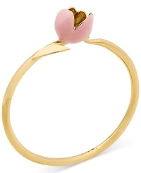 kate spade new york Gold Plated Bloom Bangle Bracelet