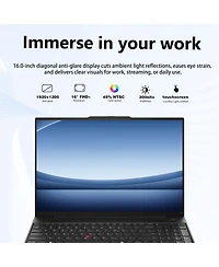Lenovo ThinkPad E16 16" Traditional Laptop Intel Core Ultra 7 16GB Ram Intel Graphics 1TB Ssd Storage Windows 11 Pro 60Hz