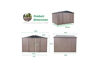 Aecojoy Outdoor Storage Shed