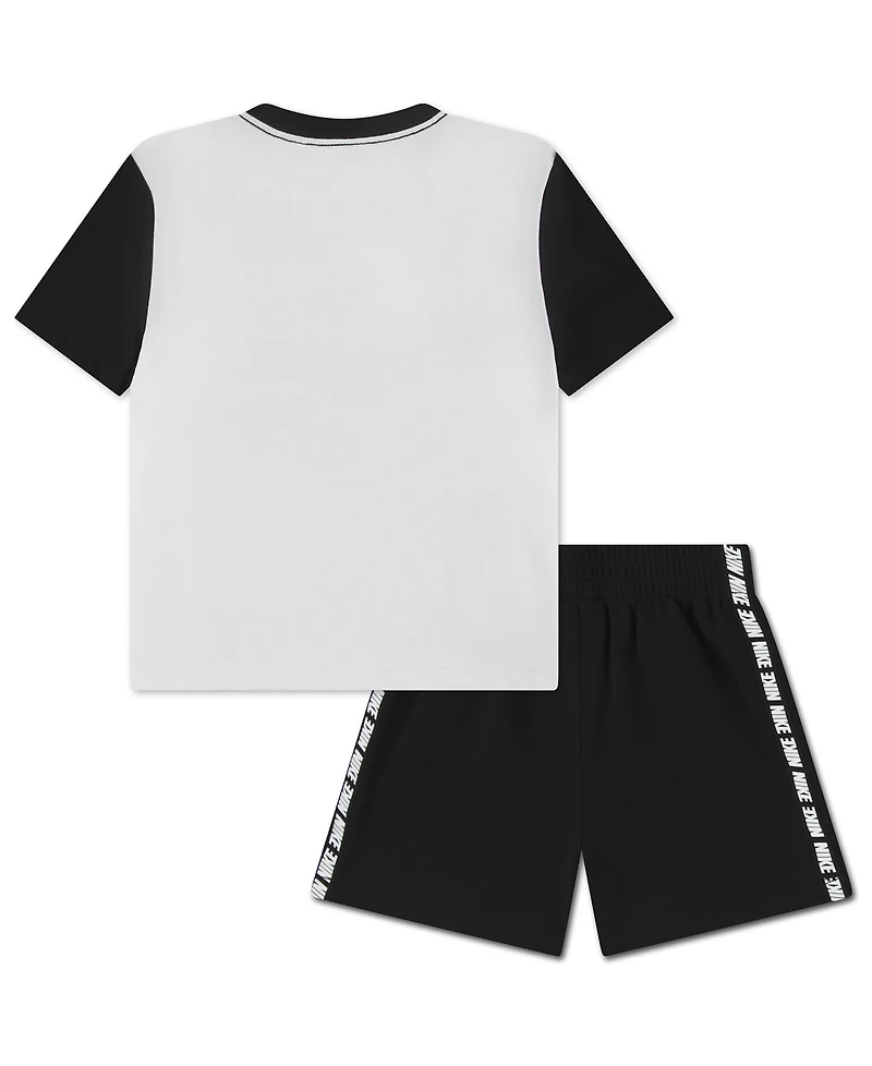 Nike Toddler Boys' 2T-4T Short-Sleeve T-Shirt and Shorts, 2-Piece Set