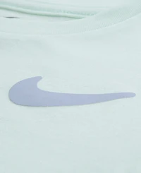 Nike Girls' 2T-4T Short-Sleeve T-Shirt and Shorts, 2-Piece Set