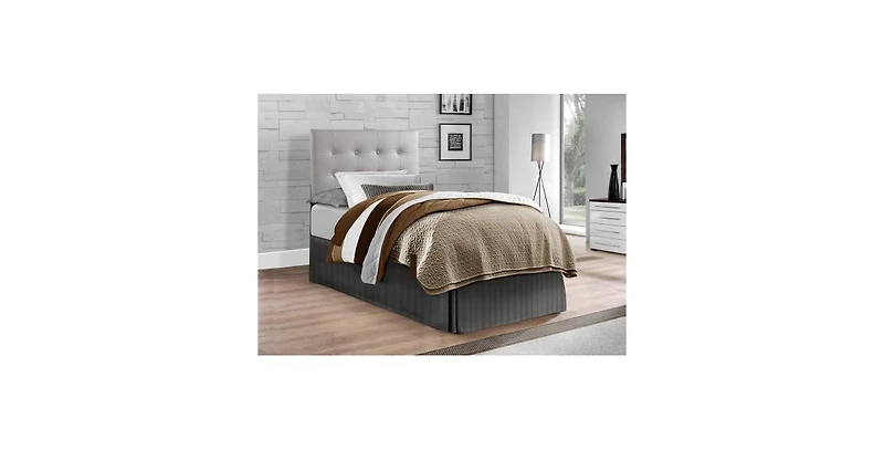 Flynama Stylish Adjustable Headboard with Bookcase and Chalkboard for Bedroom