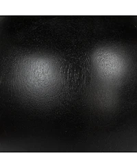 Storied Home 13" Mango Wood Round Over-sized Bubble End Table