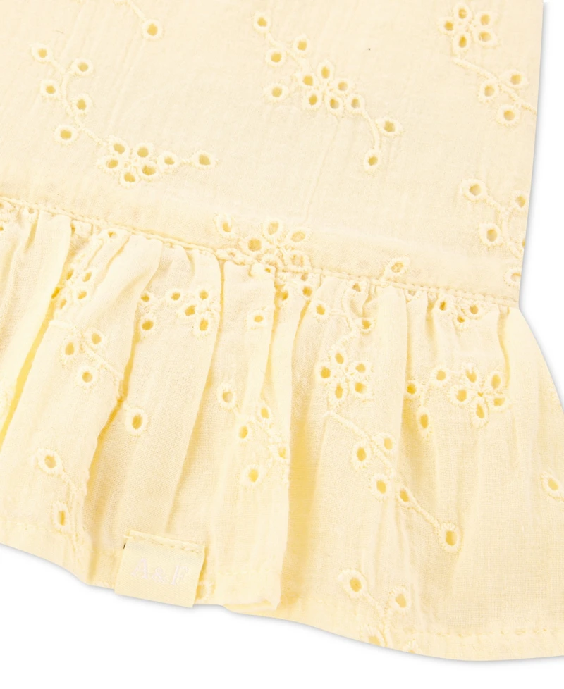 abercrombie kids Toddler Girls' Button Peplum Tank Top