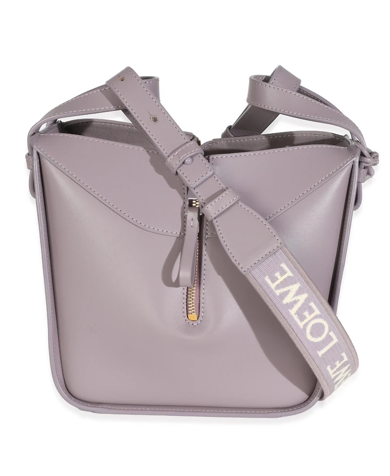 Pre-Owned Loewe Purple Fog Calfskin Small Hammock Compact Shoulder Bag