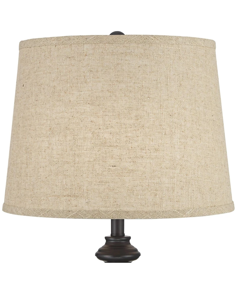 360 Lighting Lynn Modern Industrial Buffet Table Lamps for Bedroom Living Room Bedside