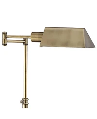Regency Hill Jenson Traditional 54" Tall Pharmacy Floor Lamp with Smart Socket Aged Brass Adjustable Swing Arm for Living Room Reading House