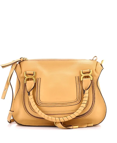 Pre-Owned Chloe Medium Marcie Satchel Leather