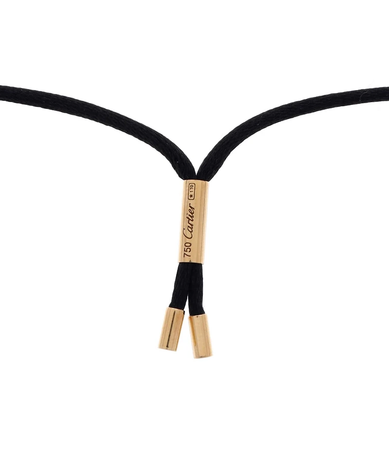 Pre-Owned Cartier Trinity on Cord Necklace