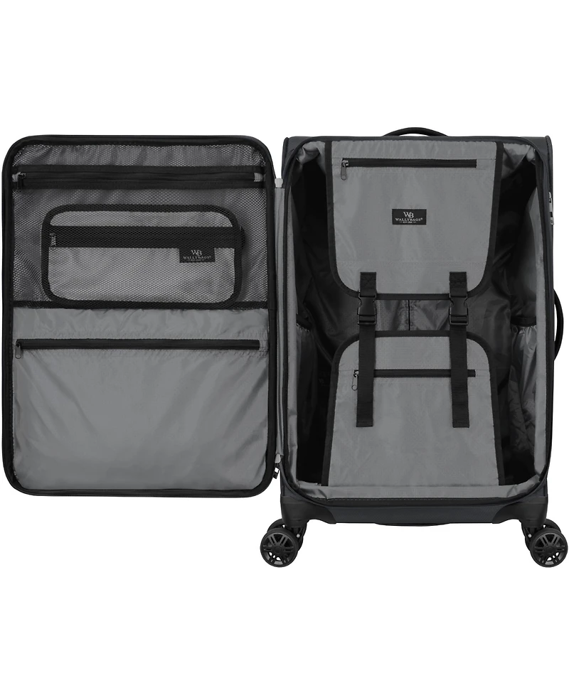 WallyBags Stratford Small Expandable Carry-On Spinner