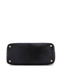 Pre-Owned Prada Medium Double Zip Lux Tote Saffiano Leather