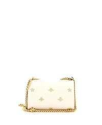 Pre-Owned Gucci Small Padlock Shoulder Bag Printed Leather