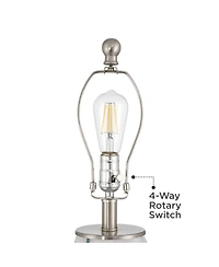 360 Lighting Chelsea 25" High Nightlight Table Lamp Set of 2