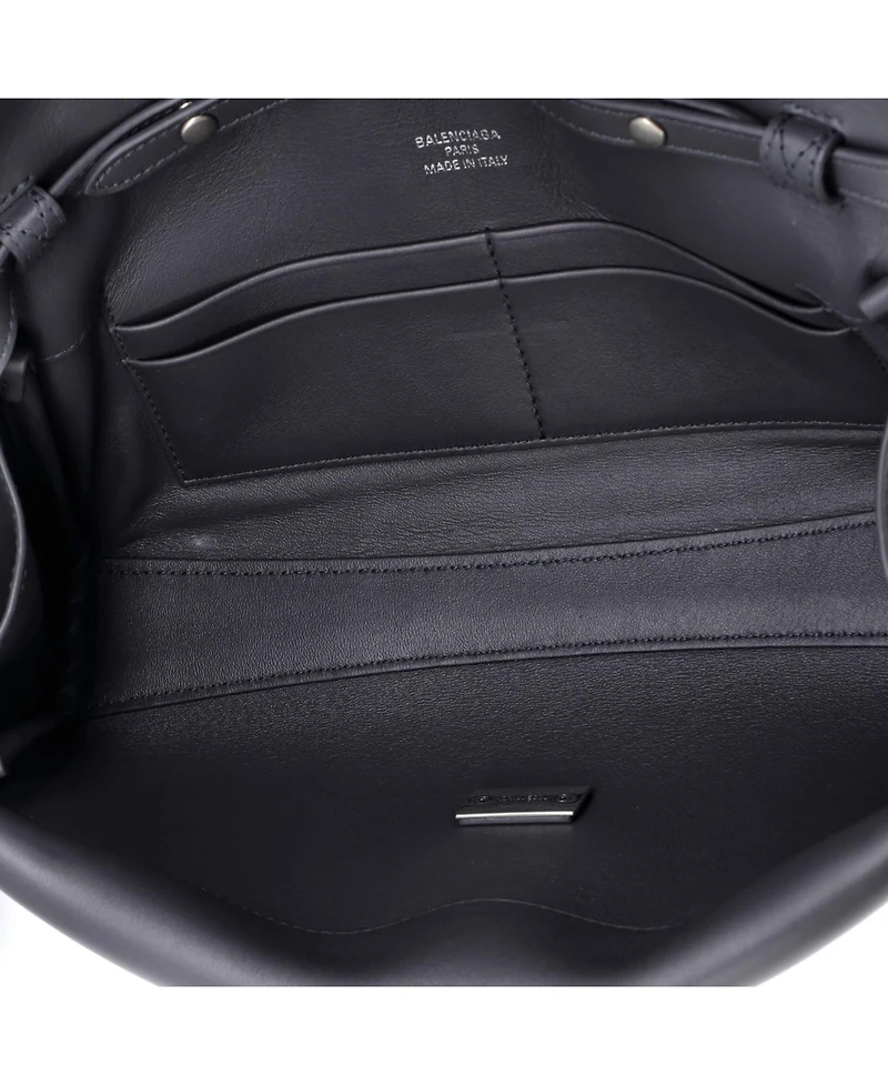 Pre-Owned Balenciaga Air Top Handle Flap Leather