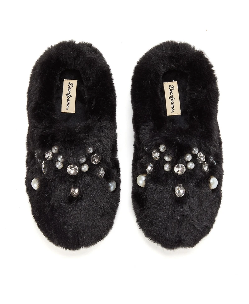 Dearfoams Women's Annabelle Pile Clog Slipper