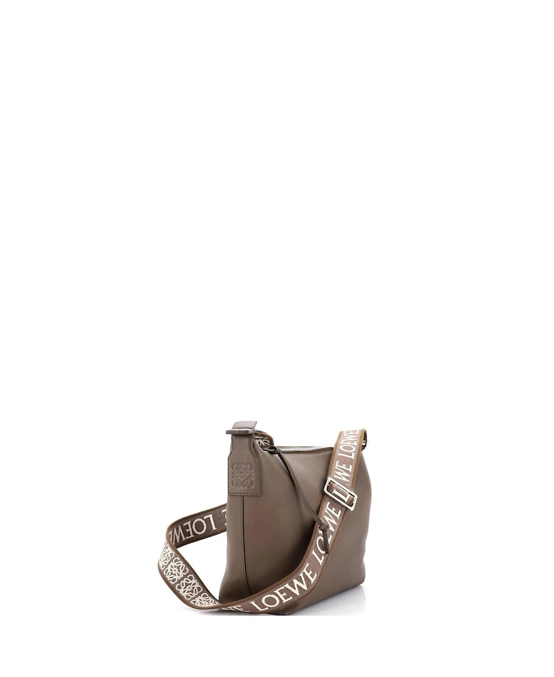 Pre-Owned Loewe Small Cubi Crossbody Bag Leather