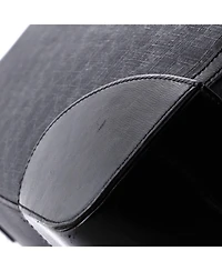 Pre-Owned Gucci Large Interlocking G Patch Duffle Bag Gg Coated Canvas