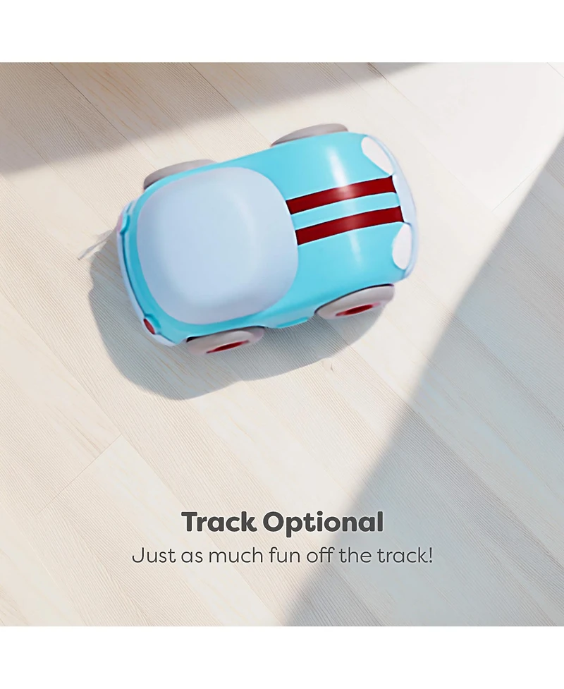 Haba Cars Race Car Bundle - Includes 4 Speedsters with Momentum Motors