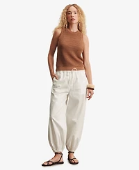 Sanctuary Women's State Crewneck Halter Tank Top