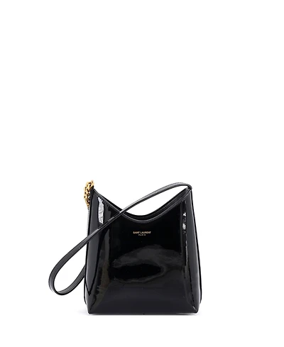 Pre-Owned Saint Laurent Mini Rendez-Vous Shoulder Bag Patent