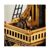 Flash Popup 3D Puzzle Pirate Ship Seahorse 603pcs Diy