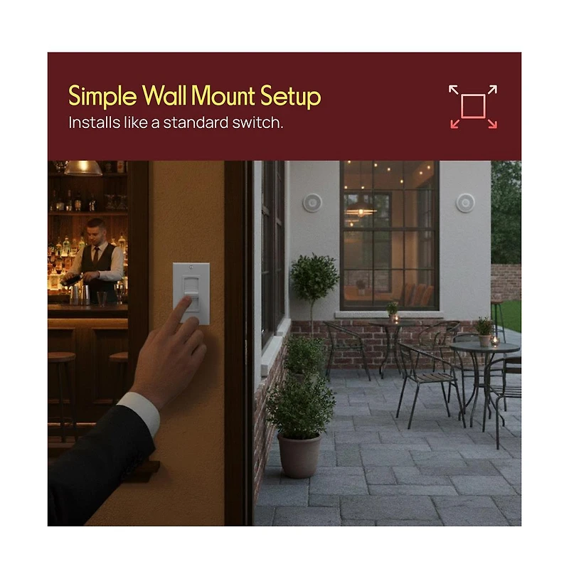 Pyle Dual-Channel Passive Volume Controller for Home Audio with Easy Connectivity, Compatible with All Speakers and Devices