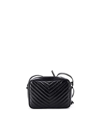 Pre-Owned Saint Laurent Small Lou Camera Bag Matelasse Chevron Leather