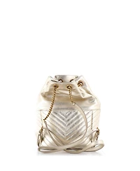 Pre-Owned Saint Laurent Joe Backpack Matelasse Chevron Leather