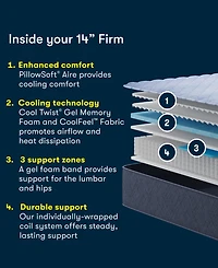 Serta Dream Haven 14" Firm Tight Top Mattress, Queen