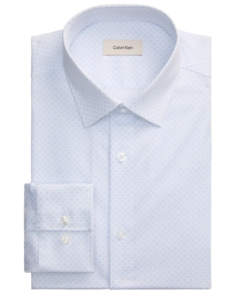 Calvin Klein Men's Long-Sleeve Regular-Fit Dress Shirt