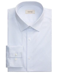 Calvin Klein Men's Long-Sleeve Regular-Fit Dress Shirt