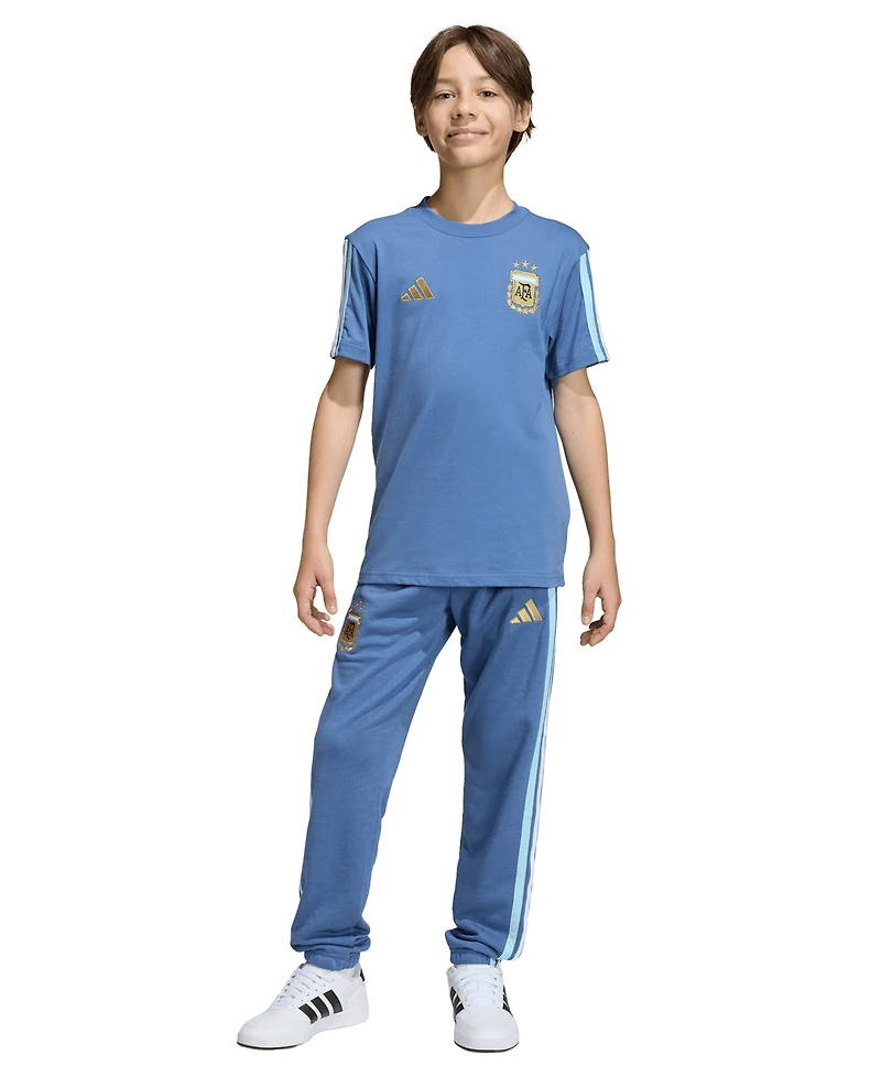 adidas Big Boys' and Girls' Argentina Dna Short-Sleeve T-Shirt