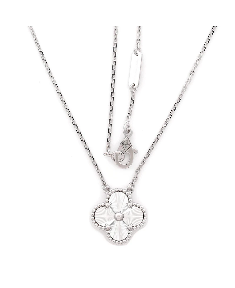 Pre-Owned Van Cleef and Arpels Vintage Alhambra Pendant Necklace