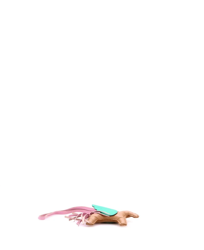 Pre-Owned Hermes Pm Pegase Rodeo Bag Charm Leather