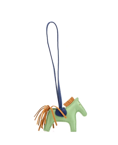 Pre-Owned Hermes Pm GriGri Rodeo Bag Charm Leather