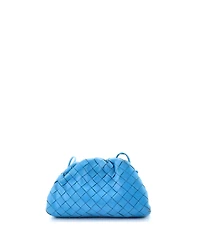 Pre-Owned Bottega Veneta Mini The Pouch Intrecciato Nappa