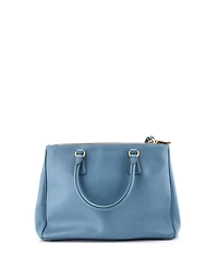 Pre-Owned Prada Medium Double Zip Lux Tote Saffiano Leather