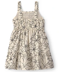 Carter's Girls' 2T-5T Floral Sleeveless Dress