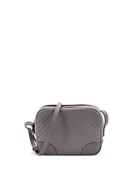 Pre-Owned Gucci Mini Bree Disco Crossbody Bag Microguccissima Leather