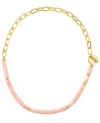 Kendra Scott Lindsey Beaded Half Chain Necklace