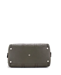 Pre-Owned Gucci Small Duffle Bag Jumbo Gg Embossed Leather